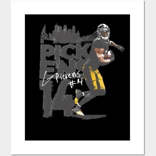 George Pickens Pittsburgh Player Name Posters and Art